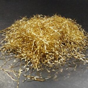 Фибра стальная латунированная 15/0.3, 1кг